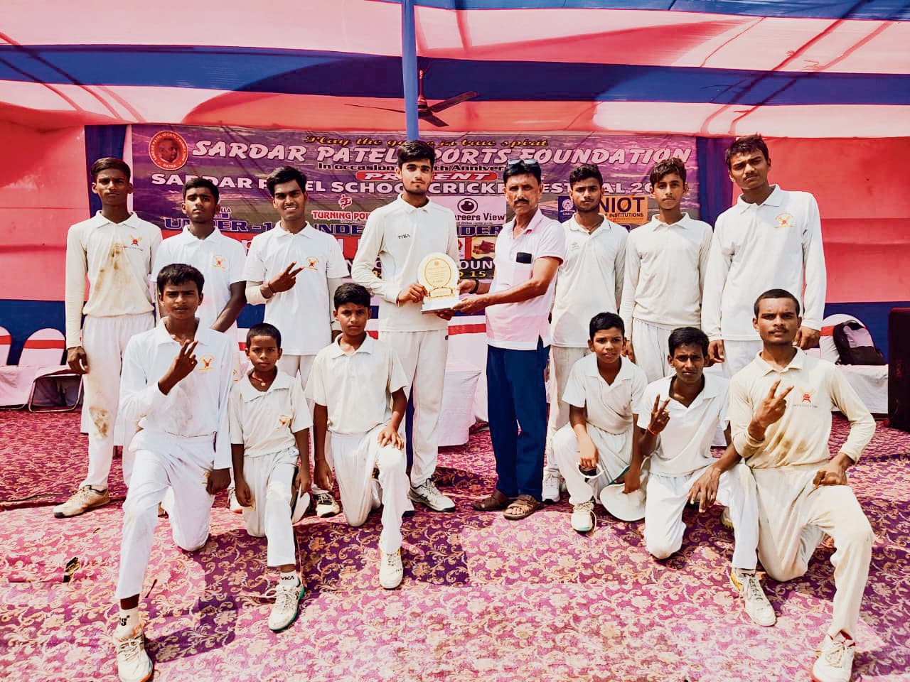 वैष्णवी इलेवन और गोल एकेडमी टर्निंग प्वायंट कप के फाइनल में