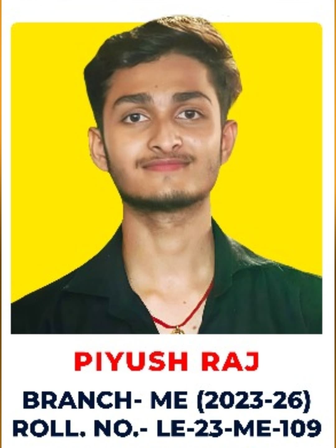 इंजीनियरिंग कॉलेज के पीयुष की आइडिया पीएमएसएमई हैकथॉन 4.0 में हुआ चयन