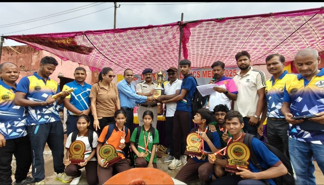 जिला एथलेटिक्स चैंपियनशिप में एथलेटिक क्लब सासाराम बना ओवरऑल विजेता