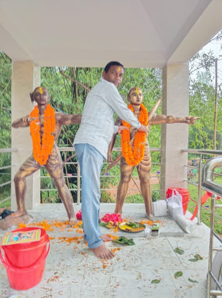 आदिवासी समाज ने हूल दिवस पर वीर शहीद सिदो-कान्हू को दी श्रद्धांजलि