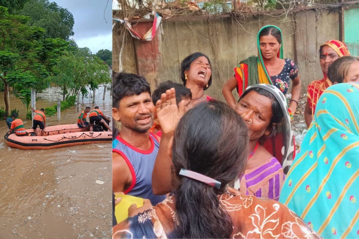 gaya ji flood news| 20 people drowned in Falgu river in Gayaji, father and son died