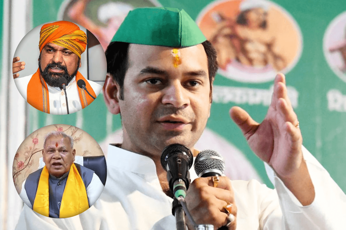tej pratap yadav news jitan ram manjhi and samrat choudhary tej pratap yadav news jitan ram manjhi and samrat choudhary