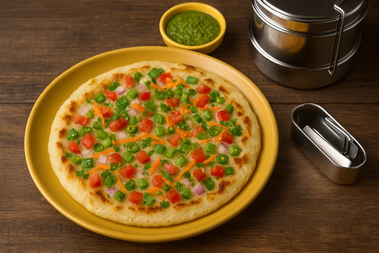 Suji Veg Uttapam Recipe: बच्चे को टिफिन में क्या दें अब इस बात की नो टेंशन, इस तरह बनाएं टेस्टी और हेल्दी सूजी वेज उत्तपम!