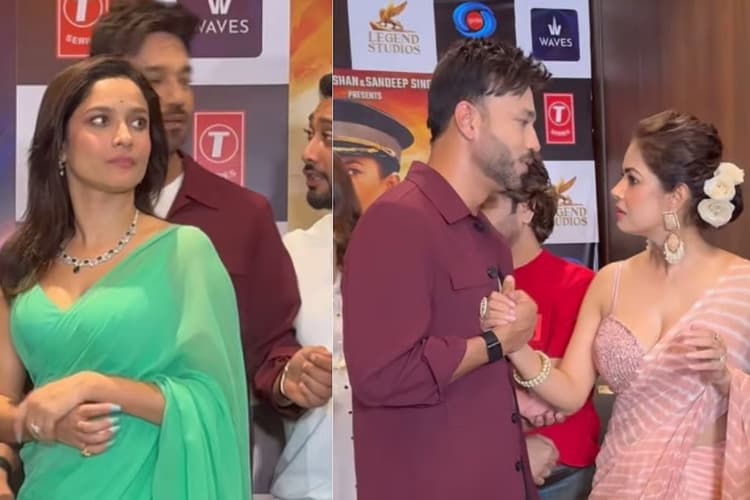 विक्की जैन ने सरेआम पकड़ लिया इस हसीना का हाथ… साइड में खड़ी अंकिता लोखंडे हुई आगबबूला, देखें Video