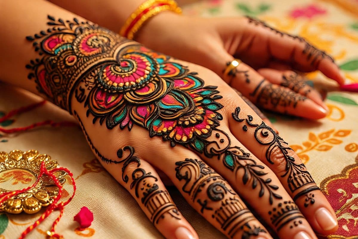 Raksha Bandhan Mehndi Design