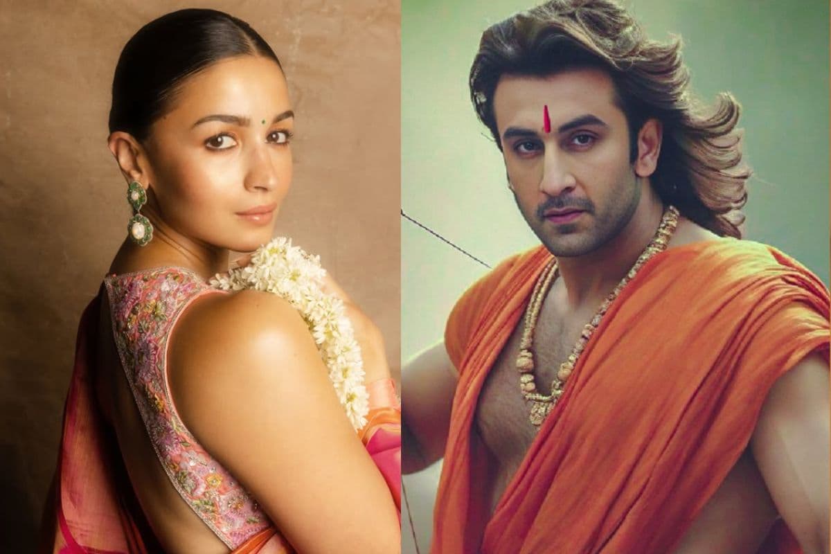 Alia Bhatt reaction on Ranbir Kapoor Look in Ramayana
