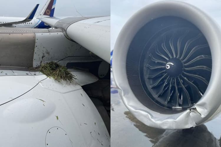 मुंबई रनवे से फिसली एयर इंडिया की फ्लाइट, टला बड़ा हादसा