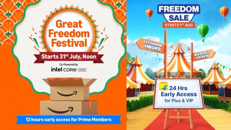 Amazon-Flipkart Freedom Sale का बजा बिगुल, जल्दी तैयार कर लें Wishlist, मिलने वाली है 'महंगाई से आजादी'
