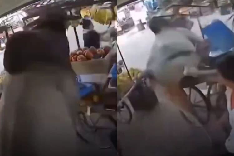 Viral Video: फल खरीद रही महिलाओं पर गुस्सैल सांड ने किया हमला, अंत में जो हुआ उसे देख खड़े हो जाएंगे रौंगटे