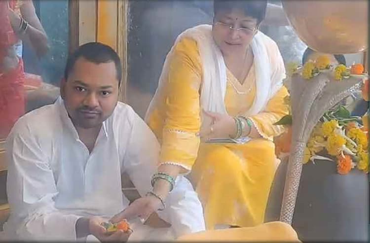 जन्मदिन के मौके पर महावीर मंदिर पहुंचे नीतीश कुमार के बेटे निशांत, किया रुद्राभिषेक और पूजा-अर्चना