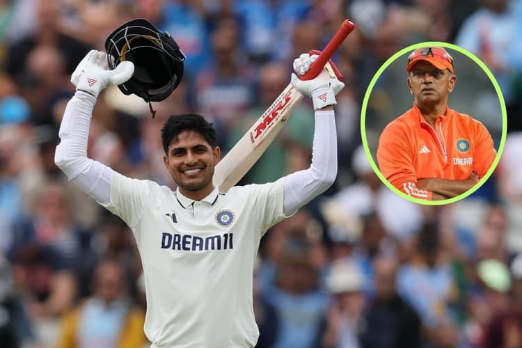 शुभमन गिल ने तोड़ा राहुल द्रविड़ का 23 साल पुराना रिकॉर्ड, विराट को भी पीछे छोड़ इंग्लैंड में बने नंबर वन