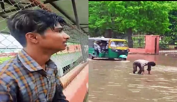 बारिश में मोबाइल बहा तो फूट-फूटकर रो पड़ा युवक! जयपुर के वायरल वीडियो ने देश को भावुक कर दिया