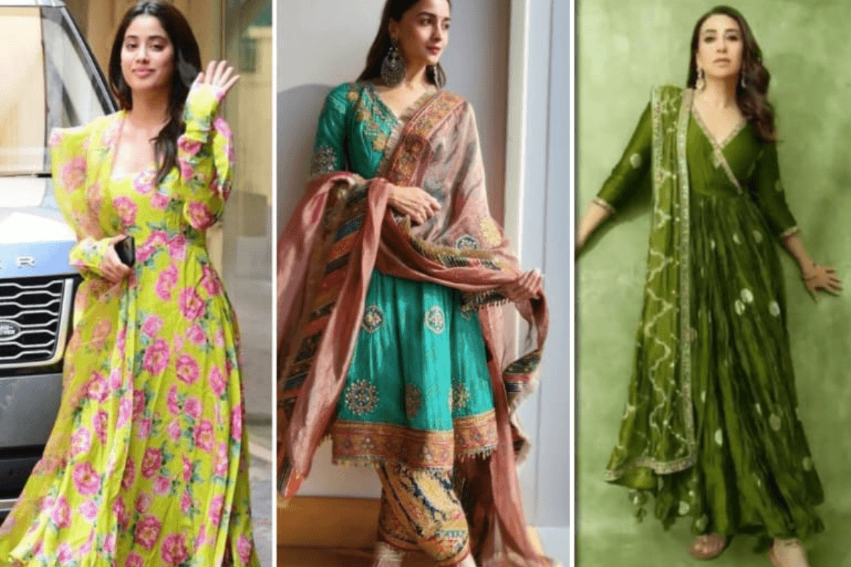 Green Anarkali Suit Green Anarkali Suit