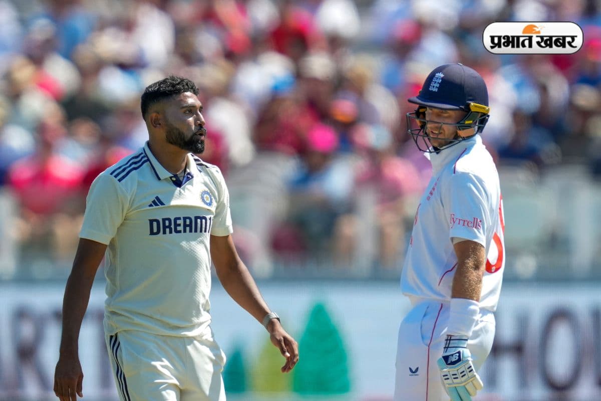IND vs ENG: MD Siraj and Joe Root