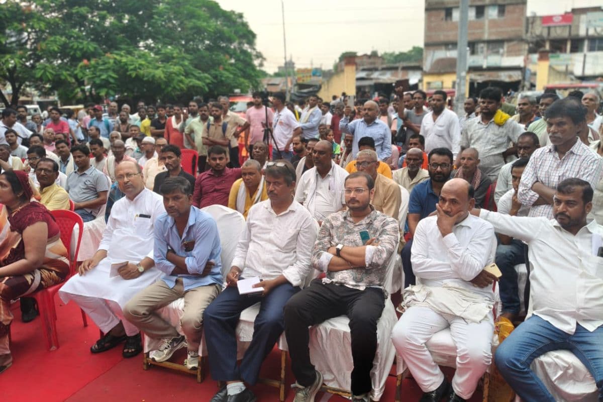 Prabhat khabar Election Express Choupal in bhagalpur