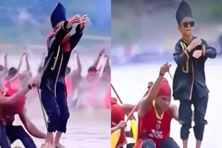 Watch: रेसिंग बोट पर इंडोनेशियन लड़के का जबरदस्त डांस वायरल, लोग बोले- भाई तो पानी को भी नचा देगा