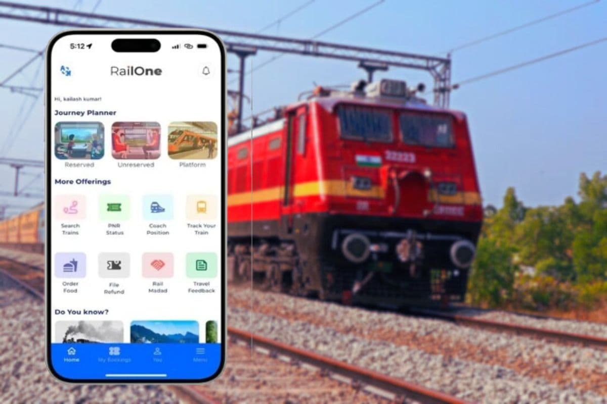 RailOne App Ticket Discount