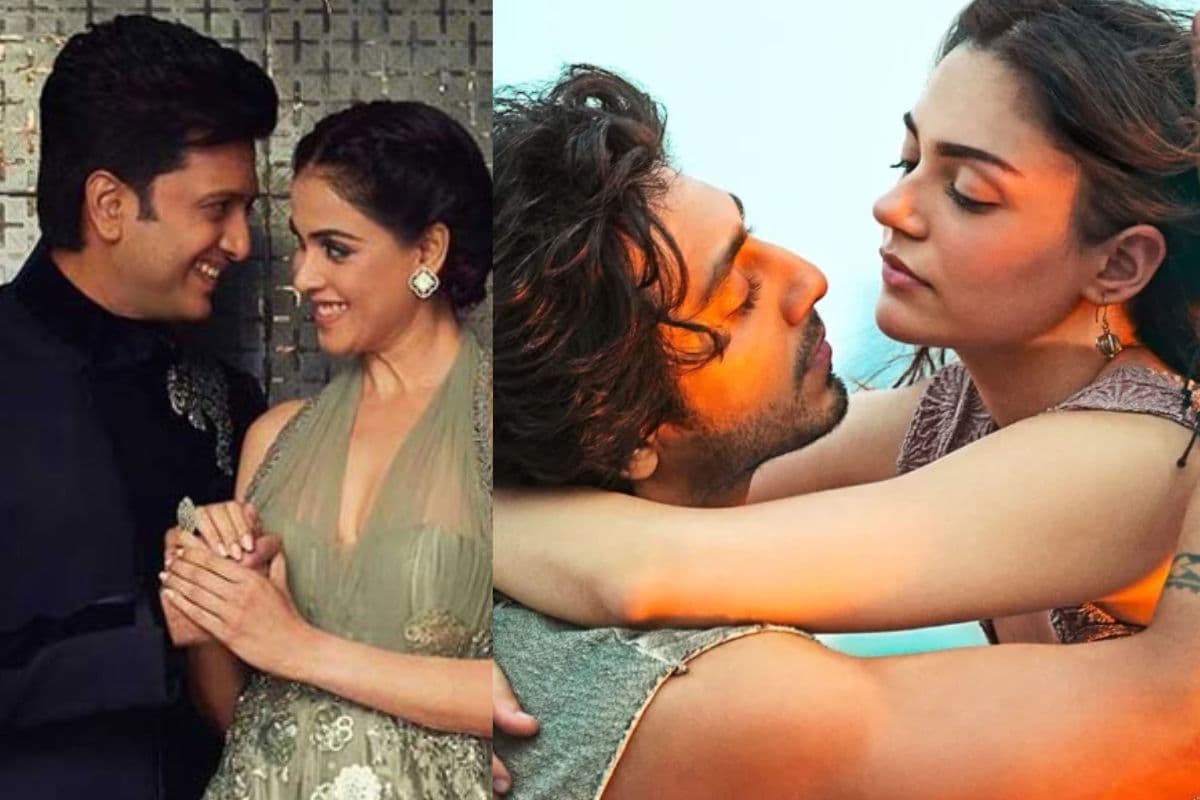 Riteish Deshmukh and Genelia D’Souza reviews Saiyaara