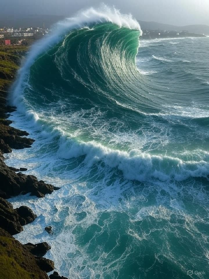 Tsunami : जलप्रलय लेकर आता है सुनामी, जानिए यह भूकंप से कैसे होता है अलग?