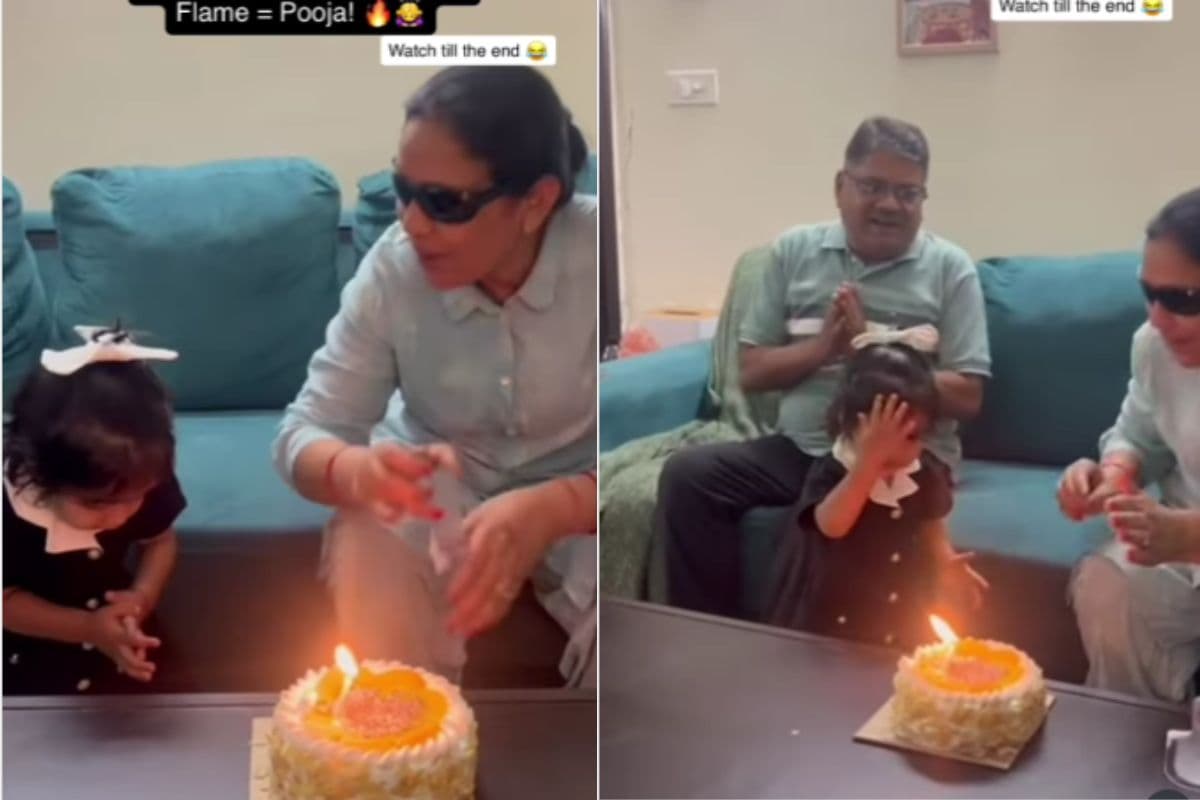 Viral Video: बच्ची ने केक में लगे मोमबत्ती को समझ लिया पूजा का दिया, वीडियो देख लोग बोले- संस्कार उम्र से बड़े हैं