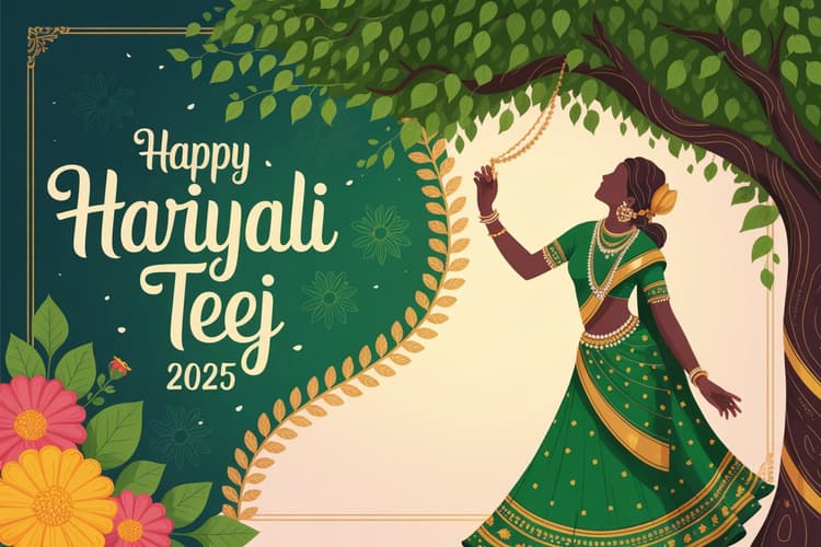 Hariyali Teej 2025 : हरियाली तीज पर पूजा के लिए क्या-क्या चाहिए? यहां है पूजा सामग्री की लिस्ट