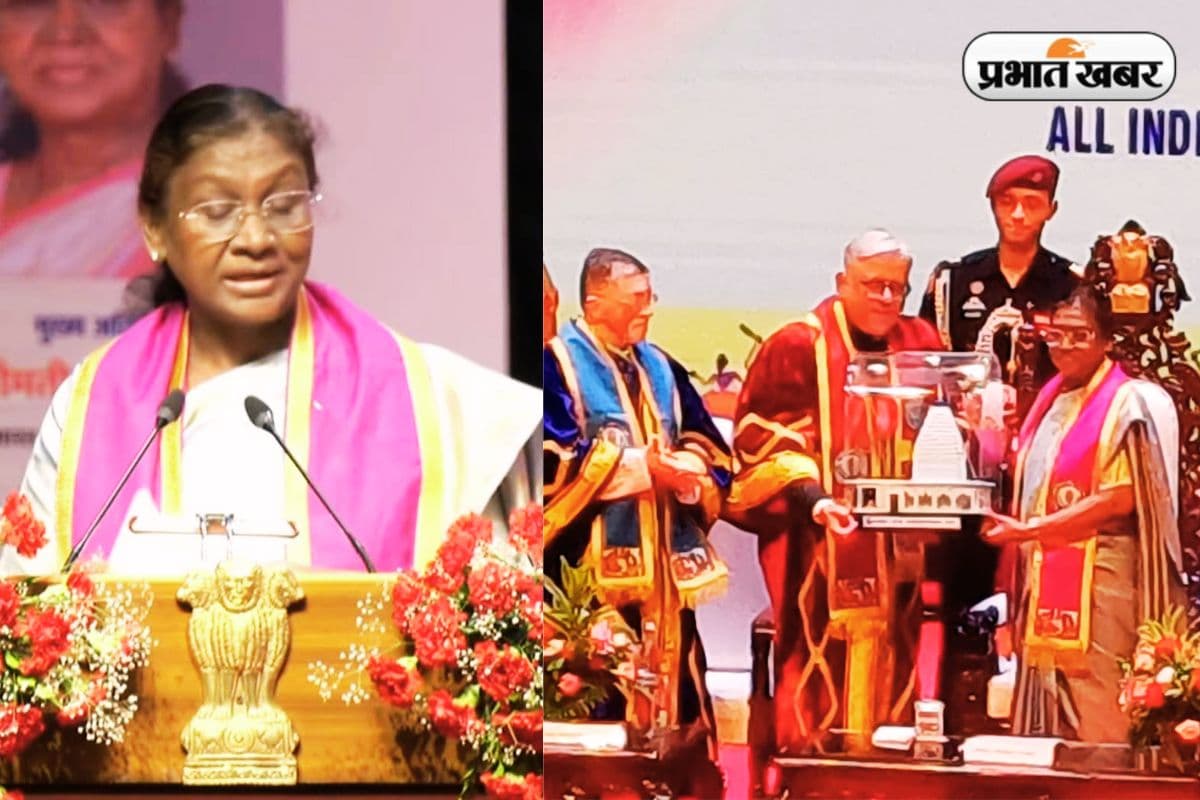 aiims deoghar convocation president draupadi murmu news today 31 july 2025