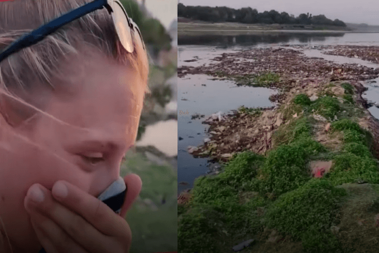 ताजमहल के पीछे गंदगी देख क्यों मुंह ढककर भागी विदेशी महिला? वायरल वीडियो ने खोल दी शर्मनाक सच्चाई!