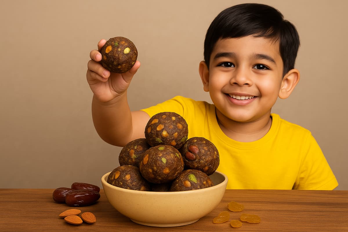 dry fruit laddu recipe