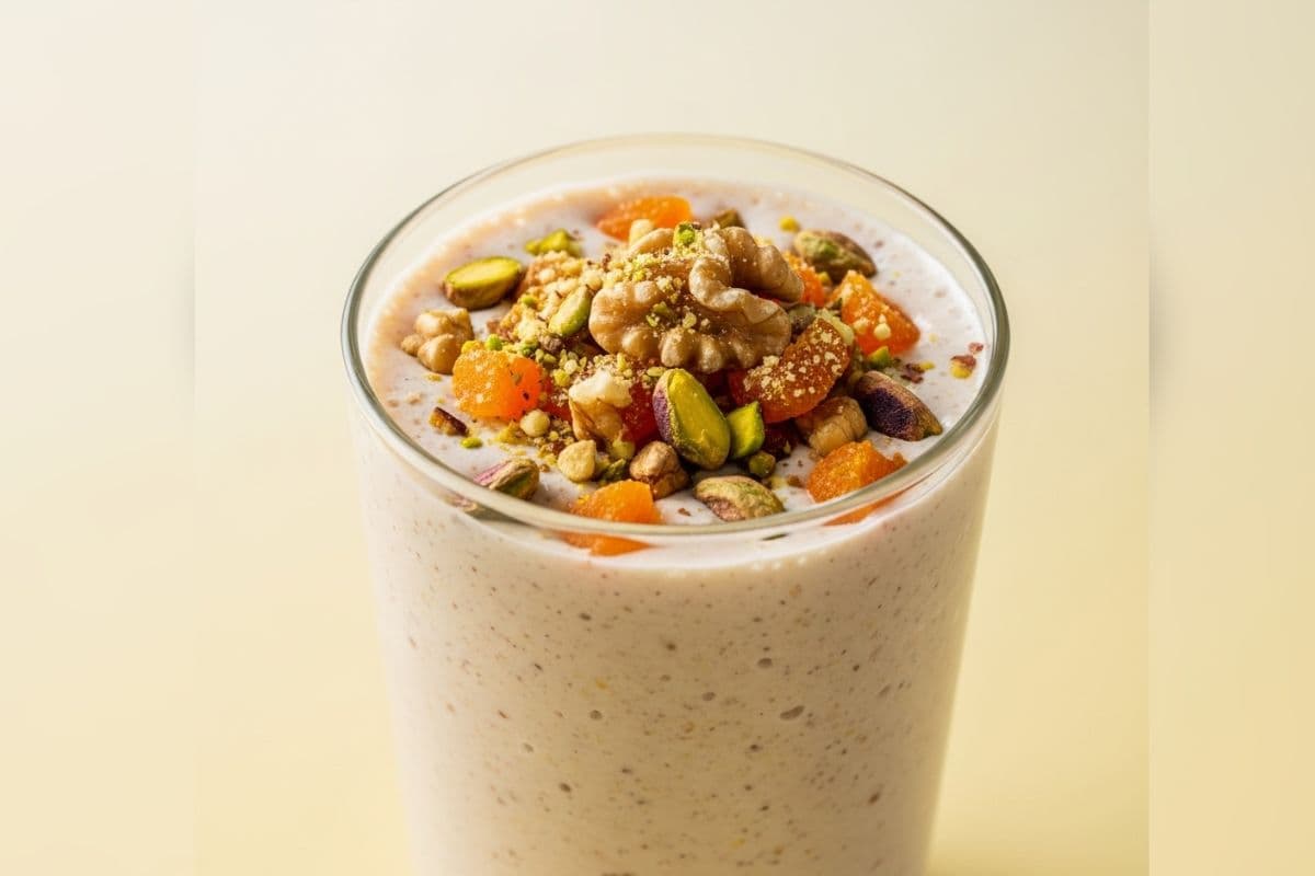 dry fruits smoothie dry fruits smoothie