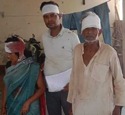 जामुन के पेड़ की डाली को लेकर मंगरुछपरा में हुआ खूनी संघर्ष, एक पक्ष के तीन लोग घायल