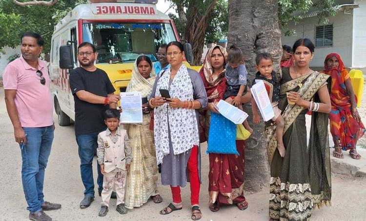 तीन अति कुपोषित बच्चों को भेजा गया एनआरसी, होगा बेहतर इलाज