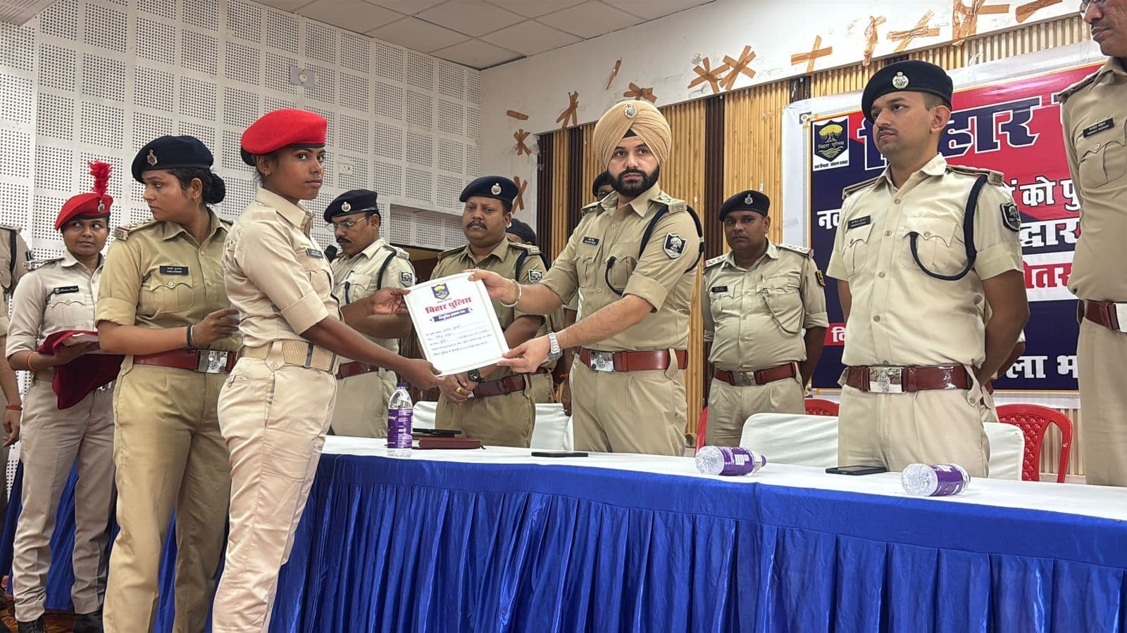 287 सिपाही को दिया गया नियुक्ति पत्र