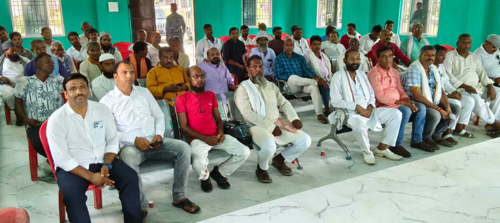 मुहर्रम पर्व को लेकर शांति समिति की बैठक