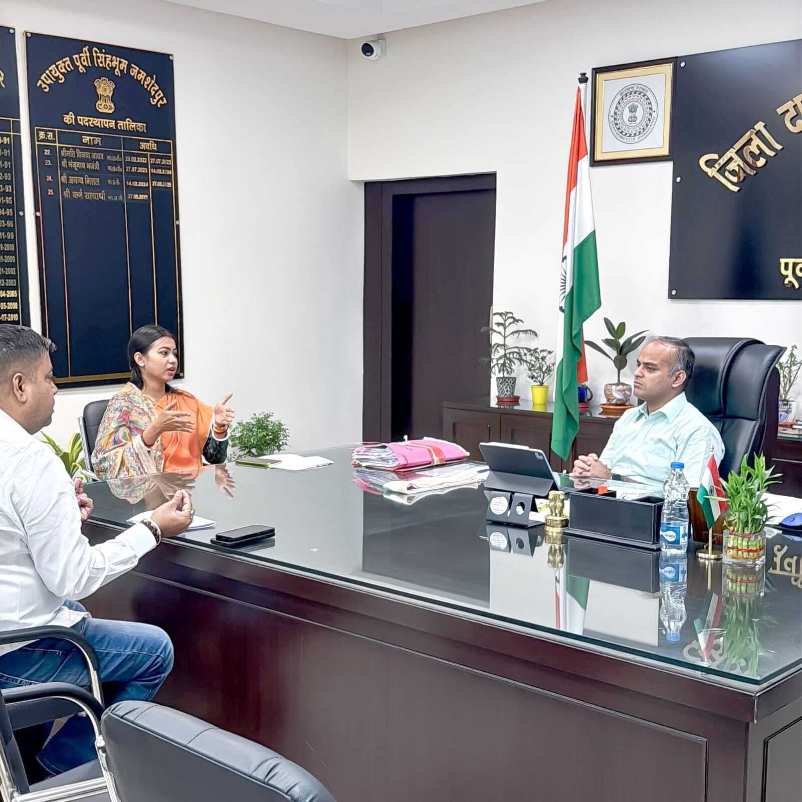 Jamshedpur News : बिरसानगर पीएम आवास व मोहरदा जलापूर्ति योजना पर गंभीरता दिखाये प्रशासन : पूर्णिमा साहू