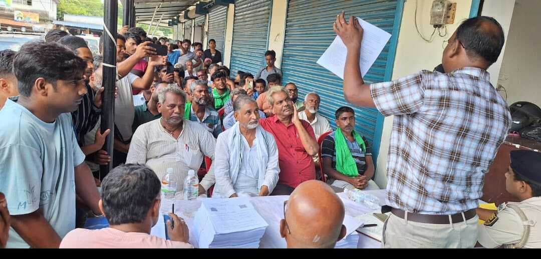 मुहर्रम पर्व को लेकर शांति समिति की हुई बैठक