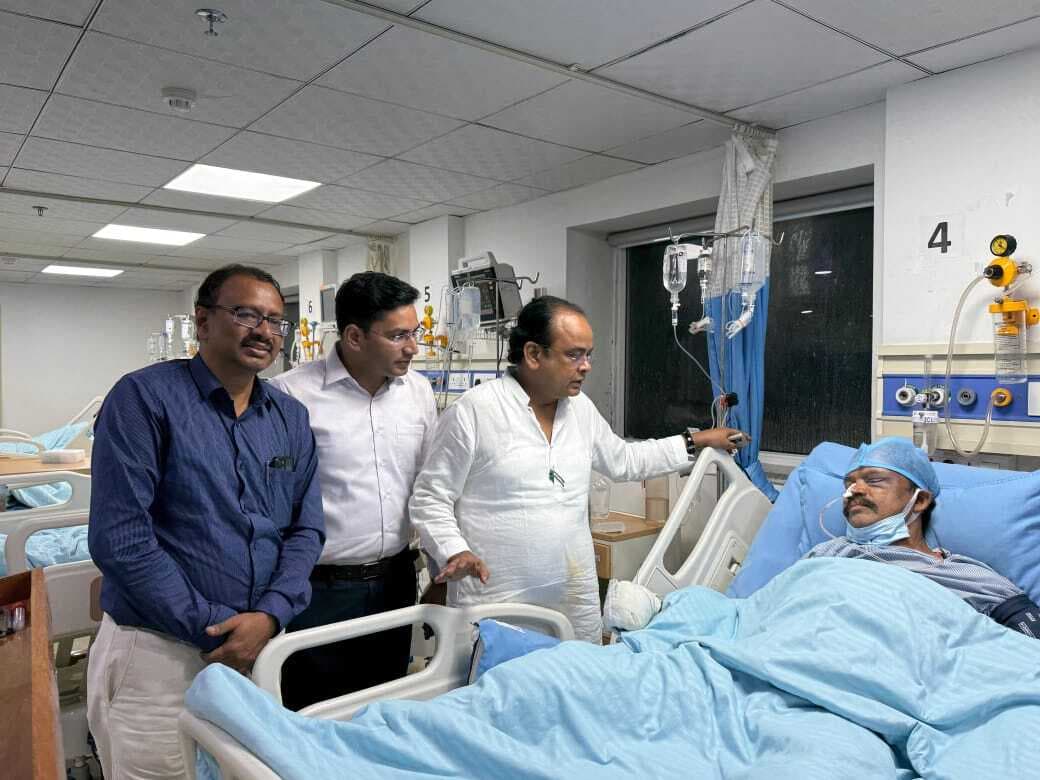 विमल लकड़ा के इलाज में नहीं होगी कोई कमी: मंत्री