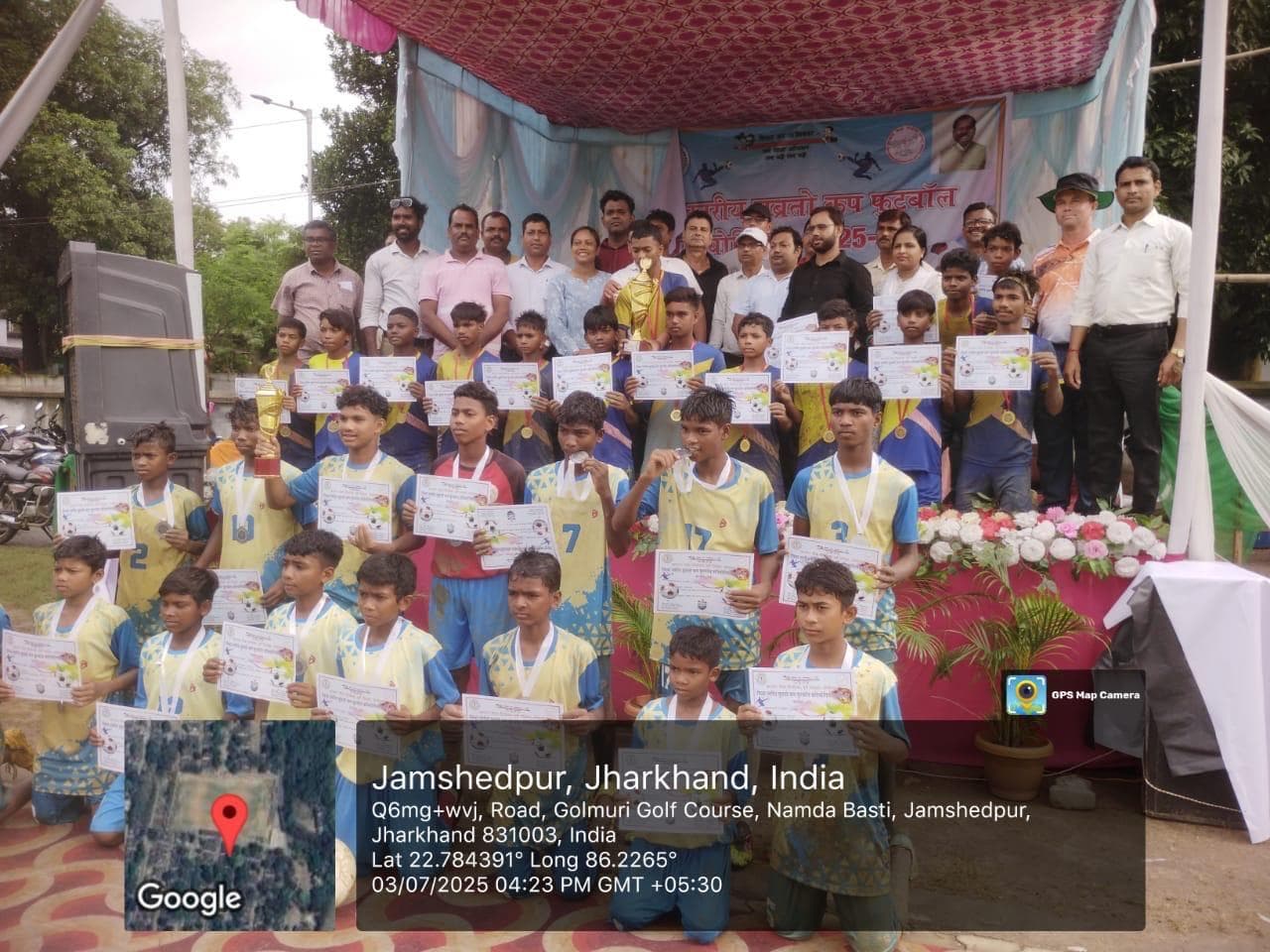 subrato cup fotball: जिल स्तरीय सुब्रतो कप फुटबॉल टूर्नामेंट में बहरागोड़ा की टीम चैंपियन