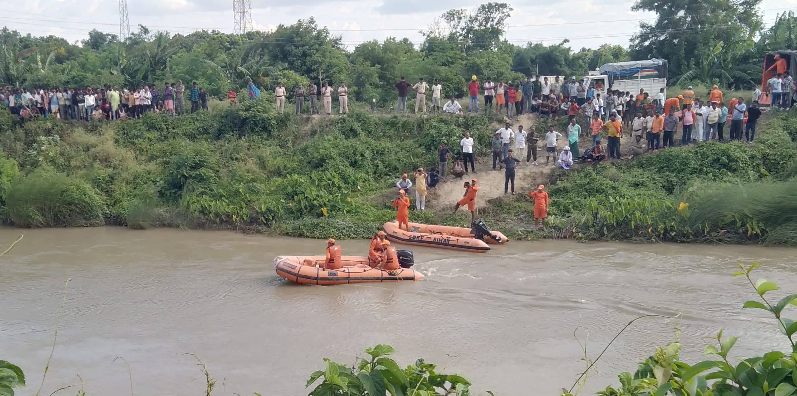 Madhubani News : कोसी नगर में डूबे युवक की दूसरे दिन भी खोज जारी