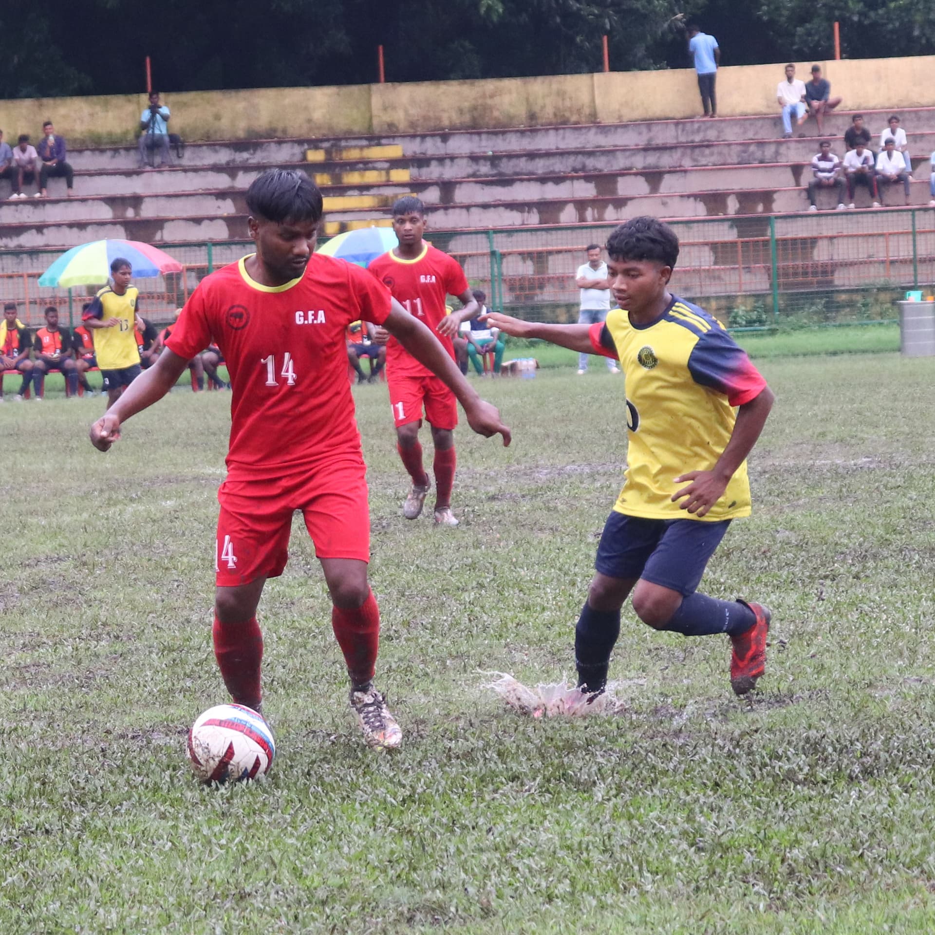 jsa premier division football league : ग्रामीण फुटबॉल एकेडमी 4-1गोल से जीता