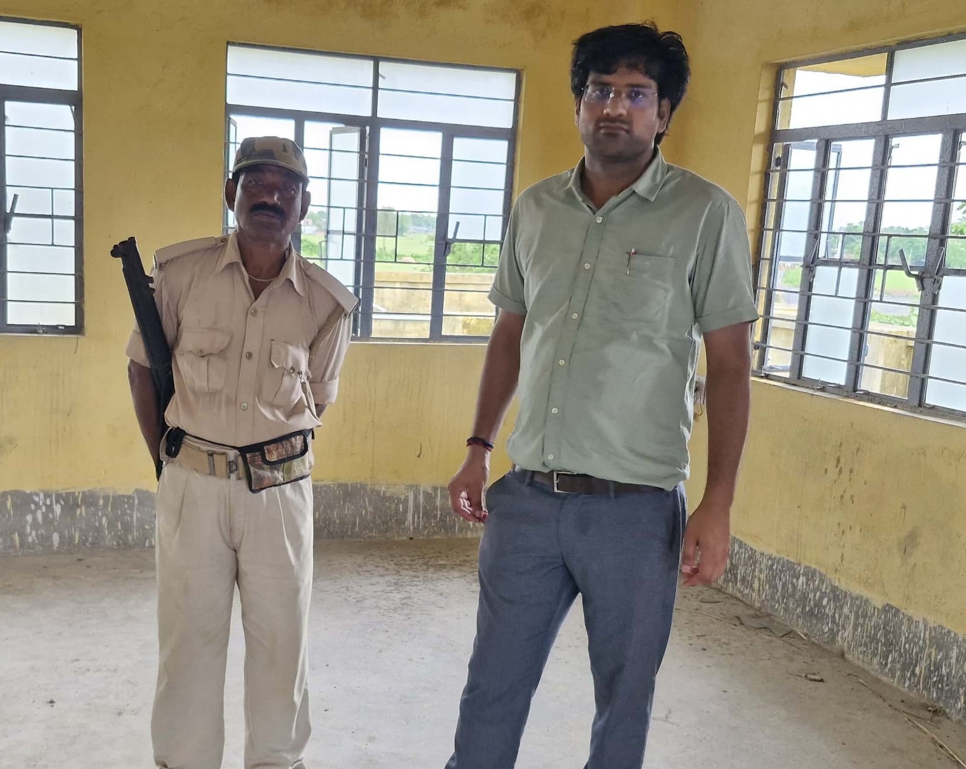 सिरसी व धुसमल में बनाया गया बाढ़ आश्रय स्थल, सीओ ने लिया जायजा