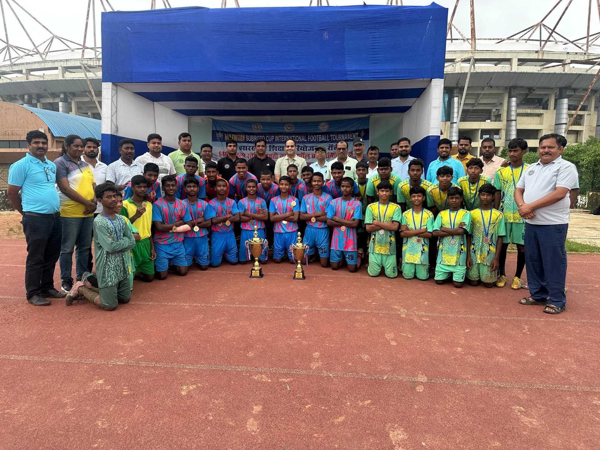 Sports : चान्हो को हरा बुढ़मू बना लिटिल चैंप्स फुटबॉल टूर्नामेंट का चैंपियन
