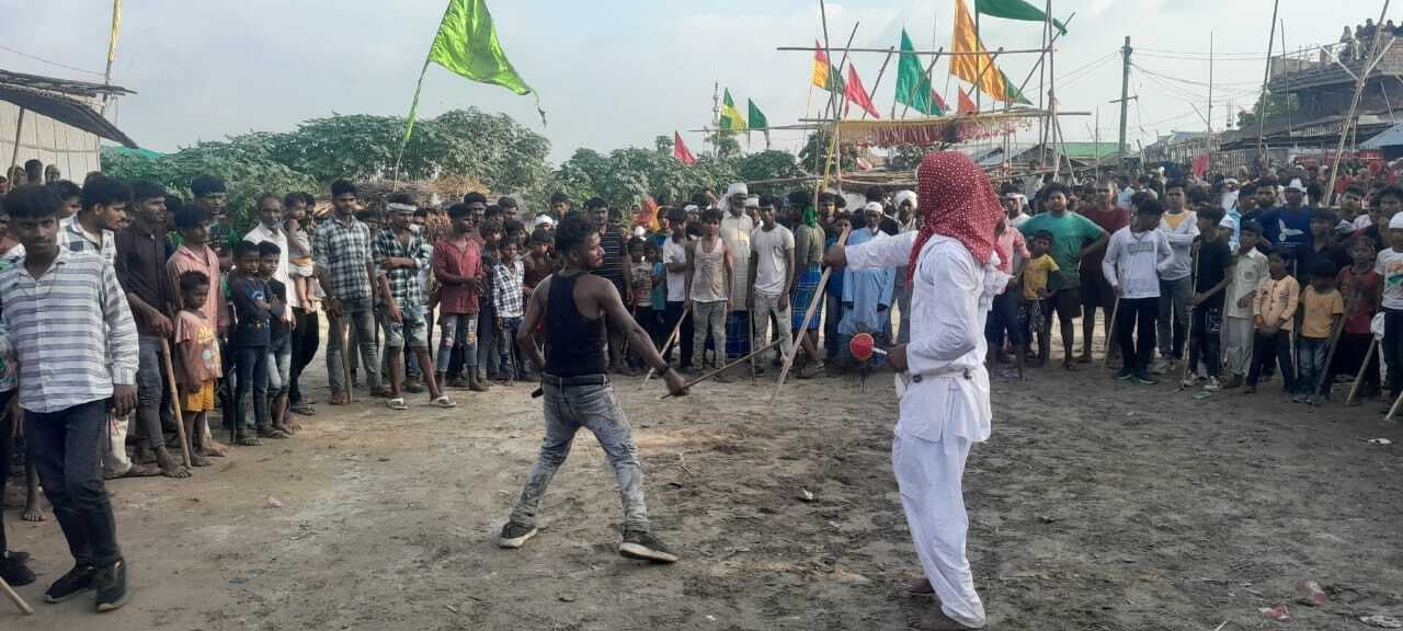 मुहर्रम पर्व को लेकर चौकी मिलन समारोह का हुआ आयोजन