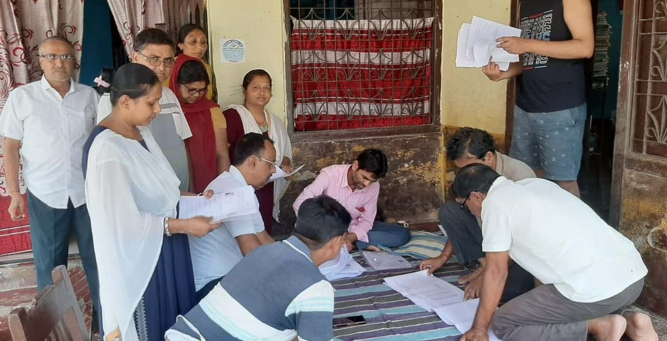 जिले में करीब डेढ़ लाख वोटरों ने जमा किये गणना प्रपत्र