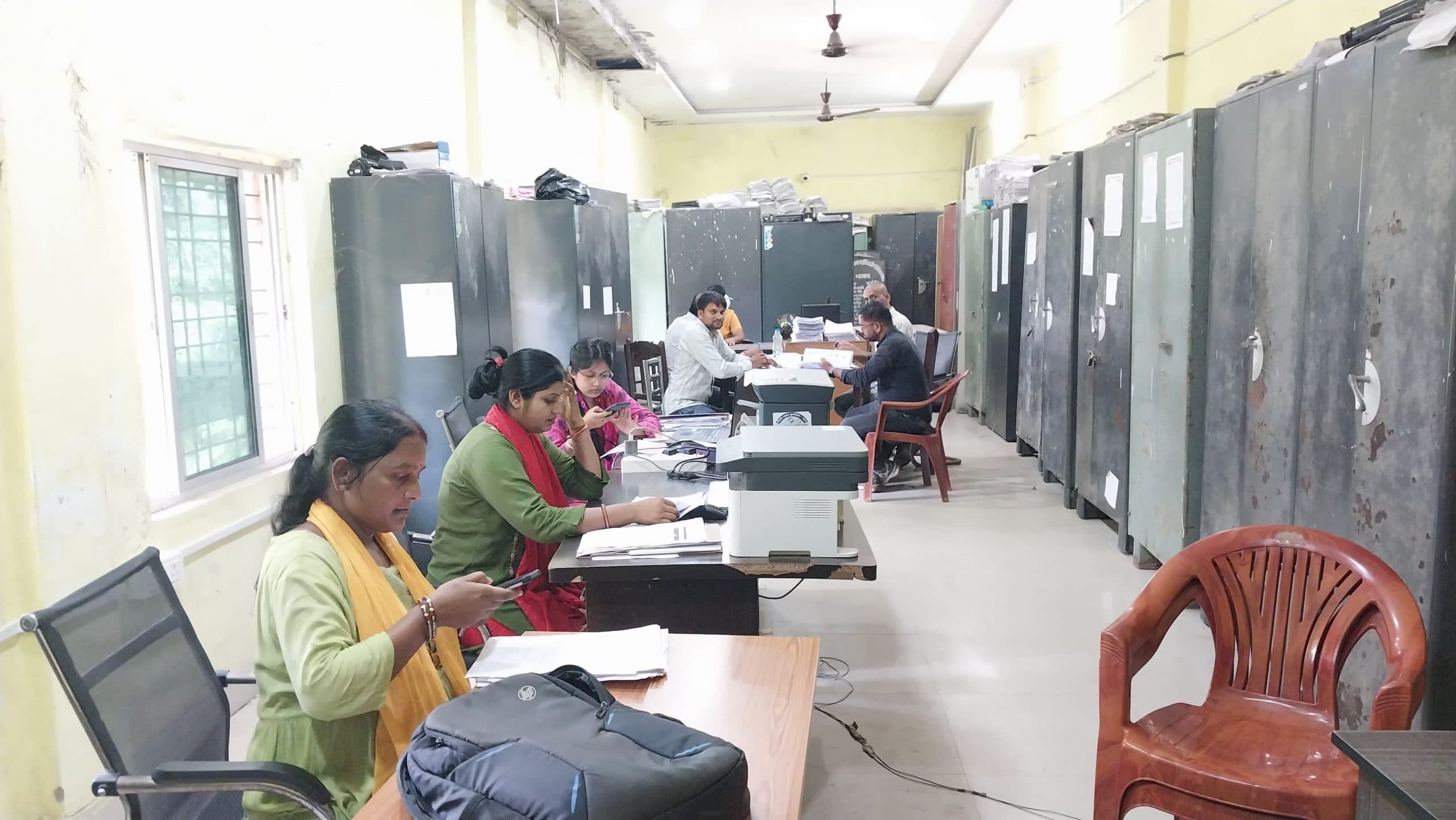 चल रहा सूची के संक्षिप्त पुनरीक्षण का कार्य