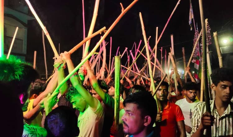 के नगर में चाक-चौबंद सुरक्षा के बीच निकला मुहर्रम का जुलूस