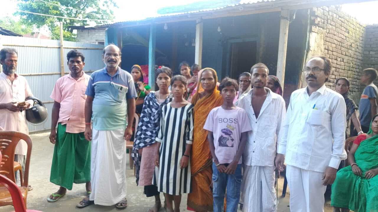 हरियाणा से मजदूर का शव घर पहुंचते ही शोक की लहर