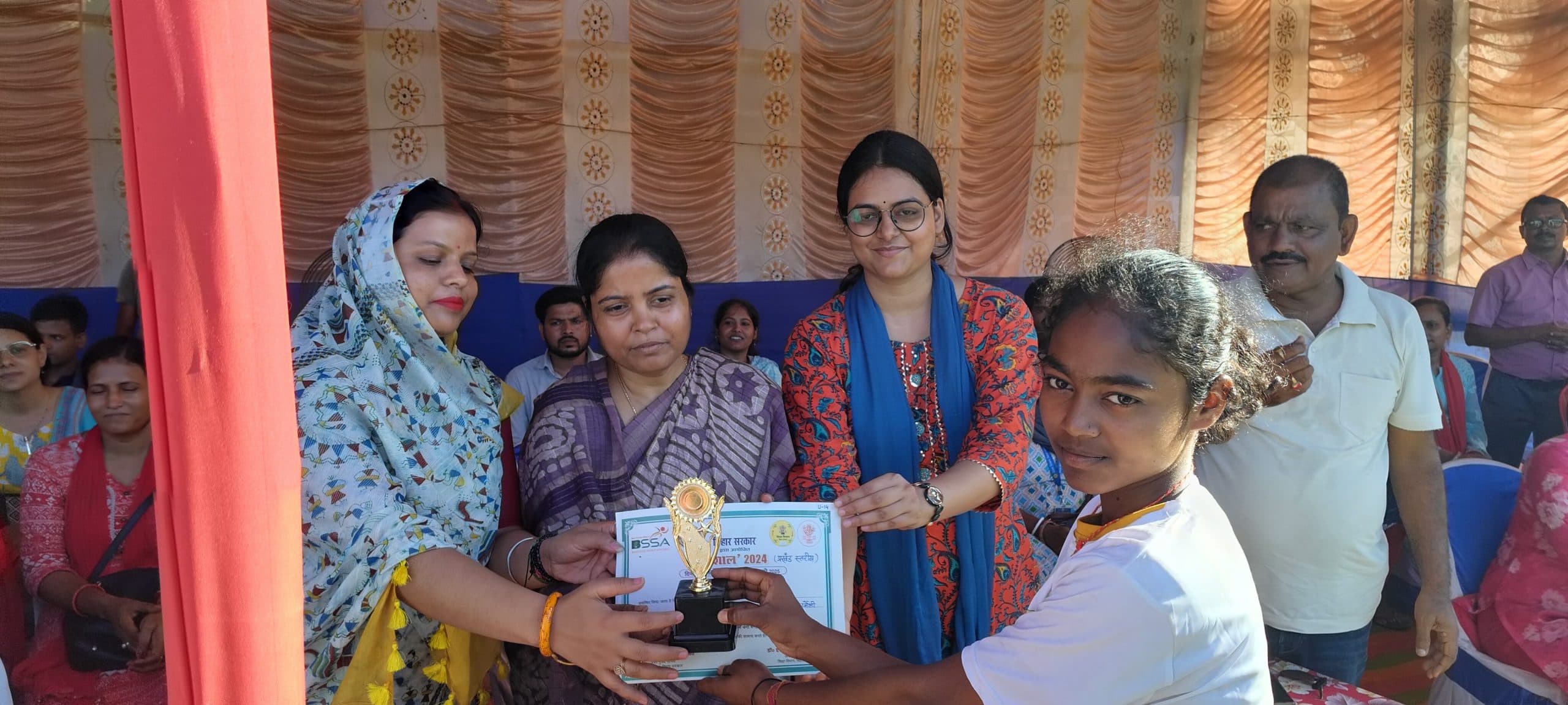 खिलाड़ियों ने अपने खेल कौशल का किया शानदार प्रदर्शन