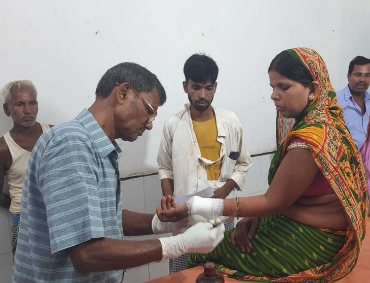 मारपीट की अलग-अलग घटनाओं में महिला समेत पांच घायल