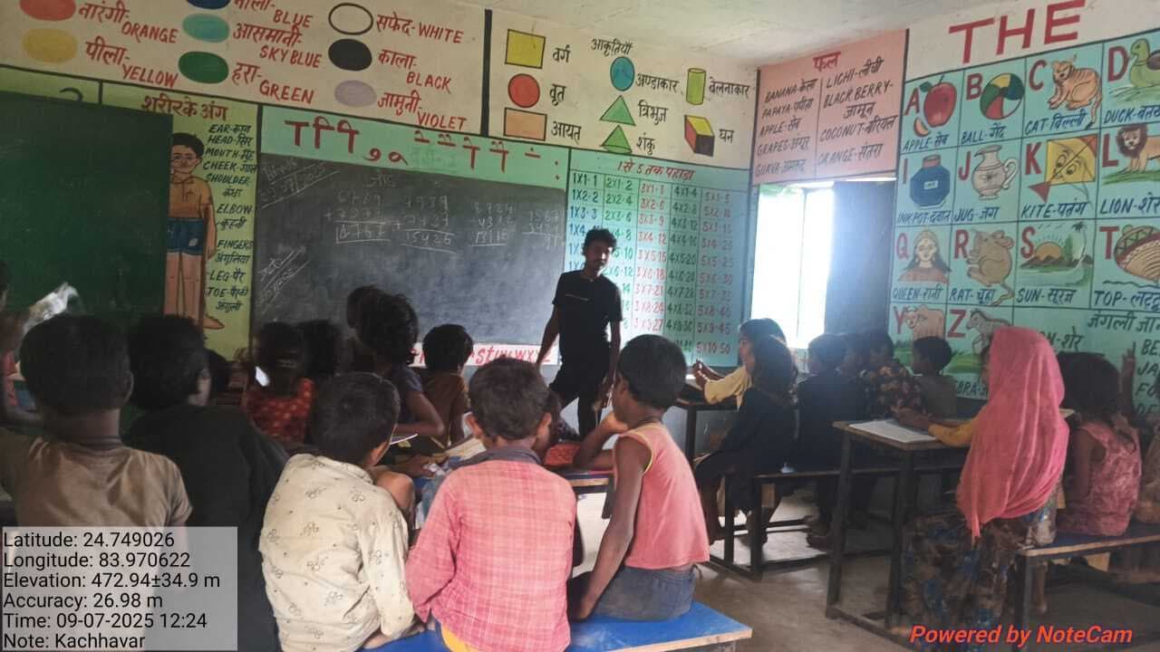 विद्यालय नहीं पहुंचे काई भी शिक्षक