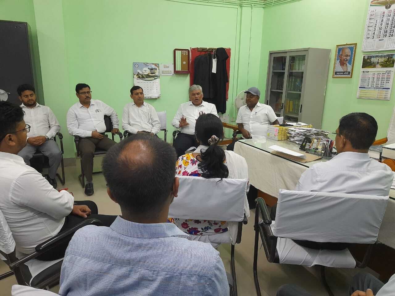 अभियान की सफलता को लेकर बैठक